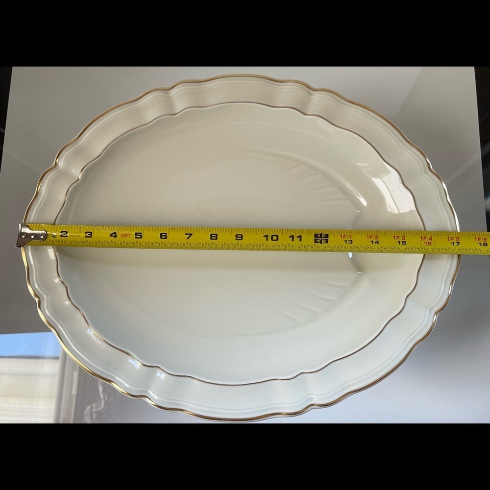 Bernardaud Limoges France Louis XV Large Serving Platter Turkey Size like new